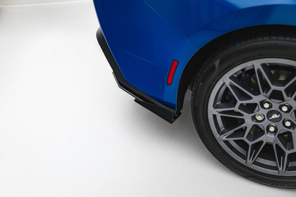 Street pro rear side splitters + flaps ford mustang gt mk7