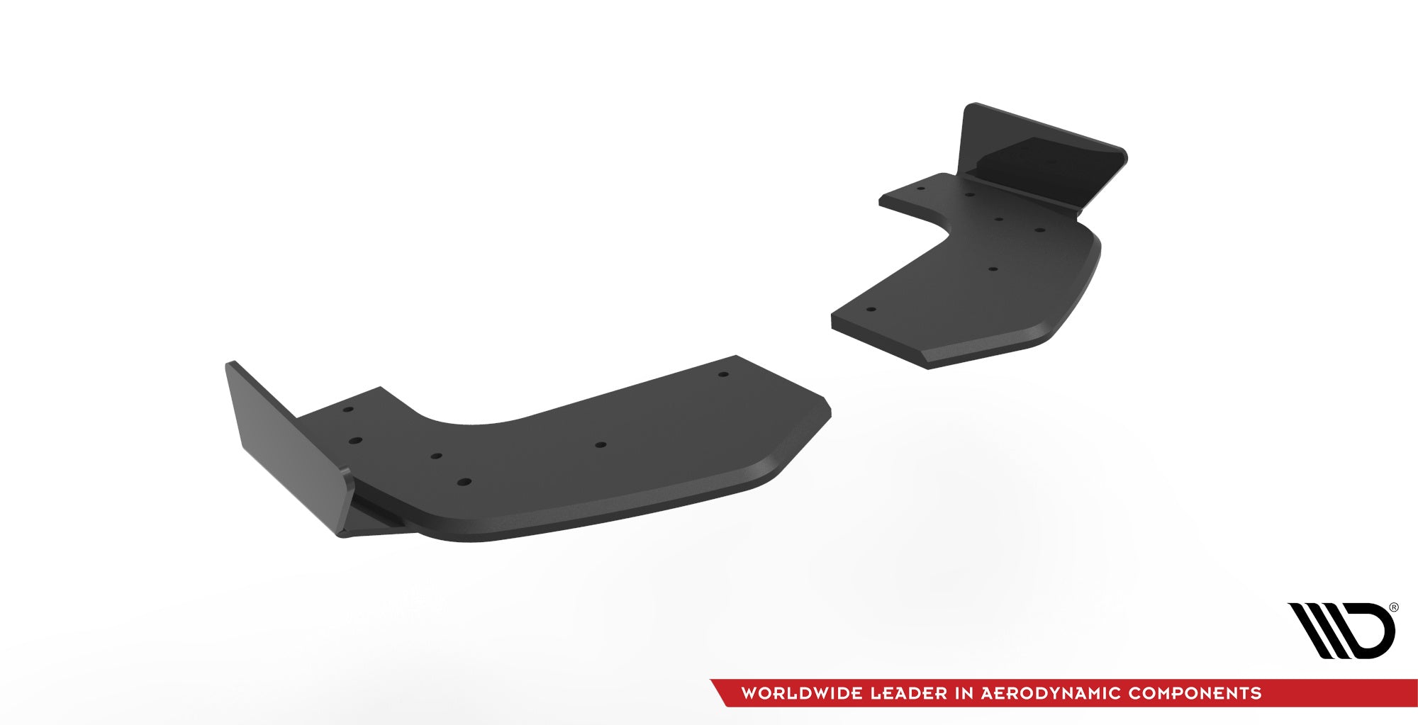 Street pro rear side splitters + flaps hyundai i20 n mk3