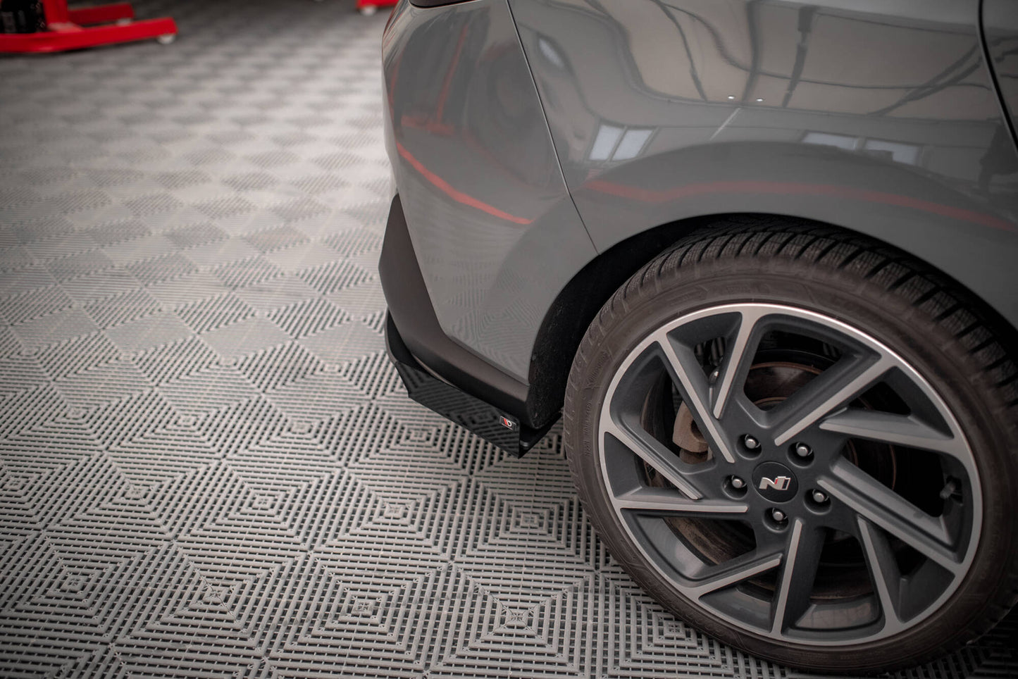 Street Pro bagside Splitters + flapper Hyundai I30 Fastback N-Line Mk3 Facelift