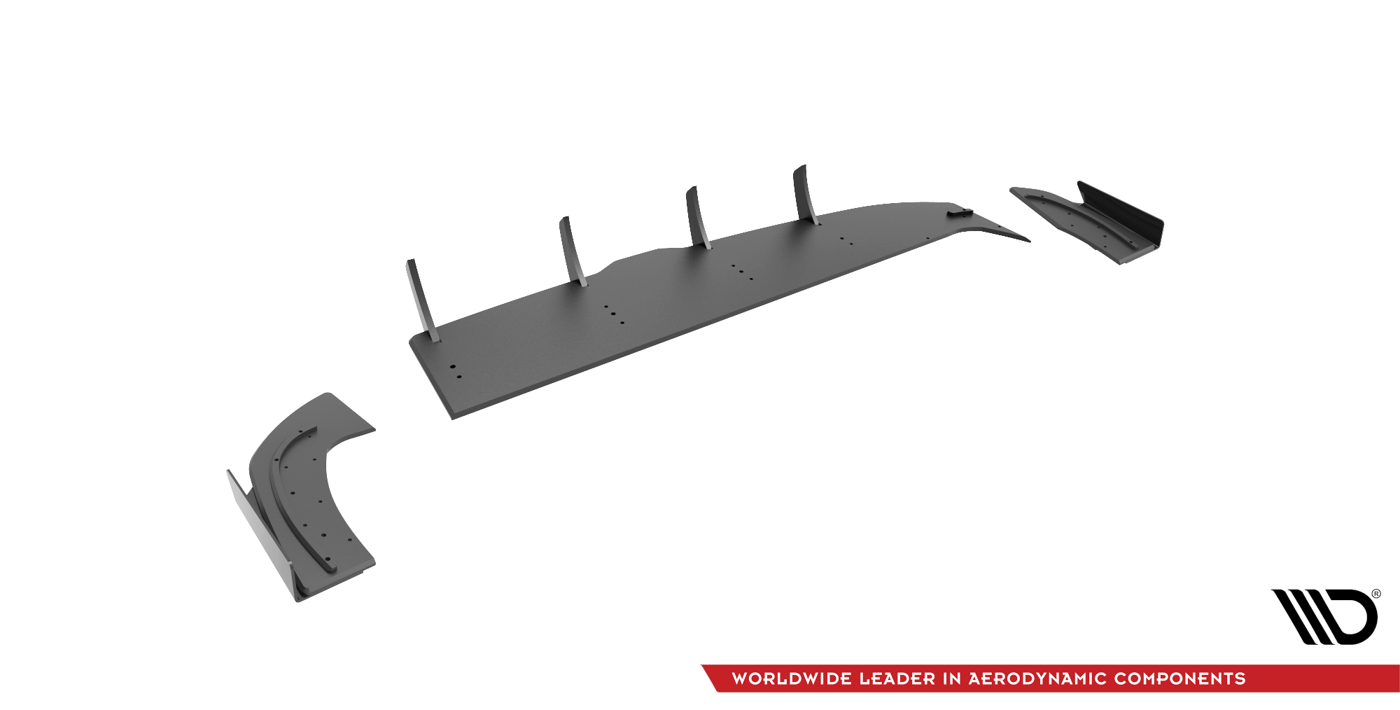 Street pro rear side splitters + flaps hyundai i30 fastback n-line mk3 facelift