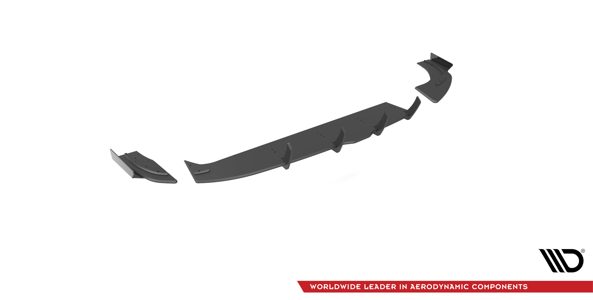 Street pro rear side splitters + flaps hyundai i30 fastback n-line mk3 facelift