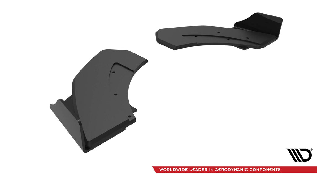 Street pro rear side splitters + flaps hyundai veloster n mk2