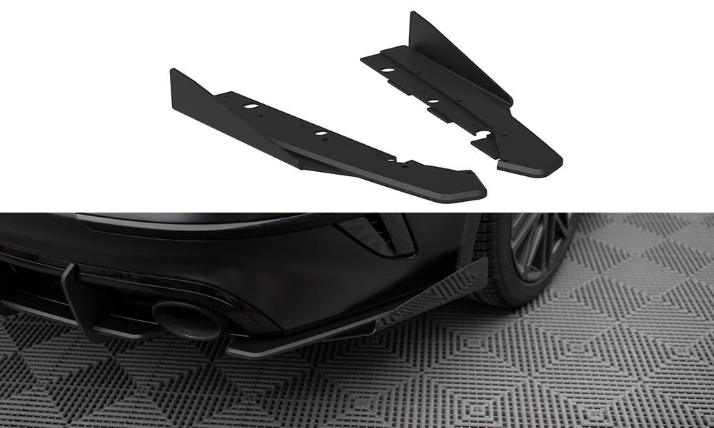 Street pro rear side splitters + flaps kia proceed gt mk1 facelift