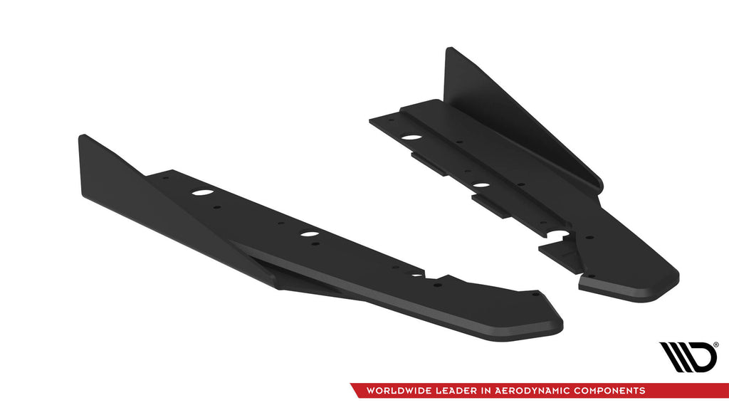 Street pro rear side splitters + flaps kia proceed gt mk1 facelift
