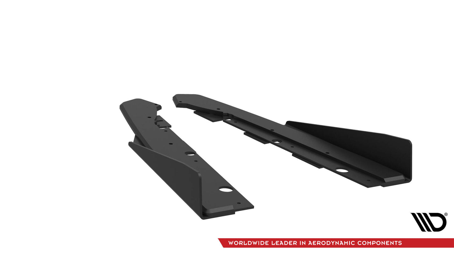 Street pro rear side splitters + flaps kia proceed gt mk1 facelift