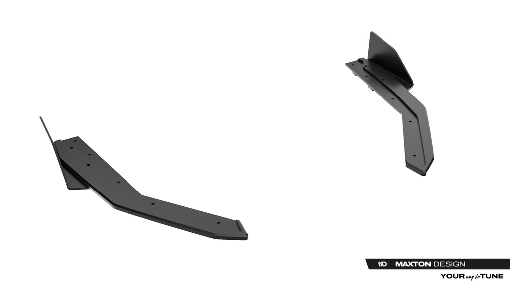 Street Pro bakre sidesplittere + klaffer Lexus IS 500 MK3 Facelift 2 (XE30)