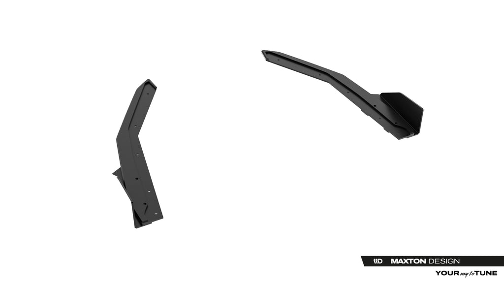 Street Pro bakre sidesplittere + klaffer Lexus IS 500 MK3 Facelift 2 (XE30)