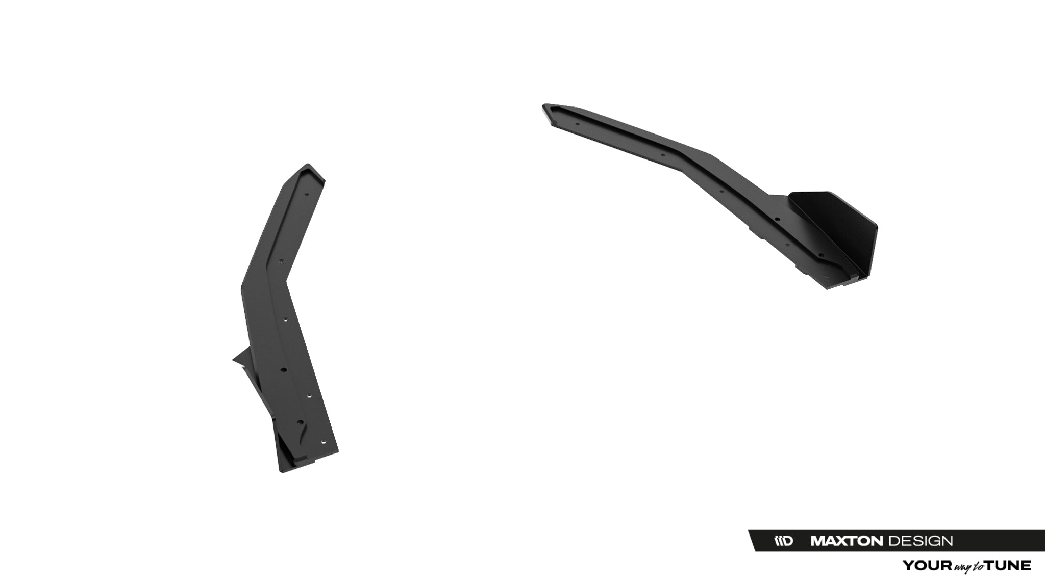 Street Pro bakre sidesplittere + klaffer Lexus IS 500 MK3 Facelift 2 (XE30)