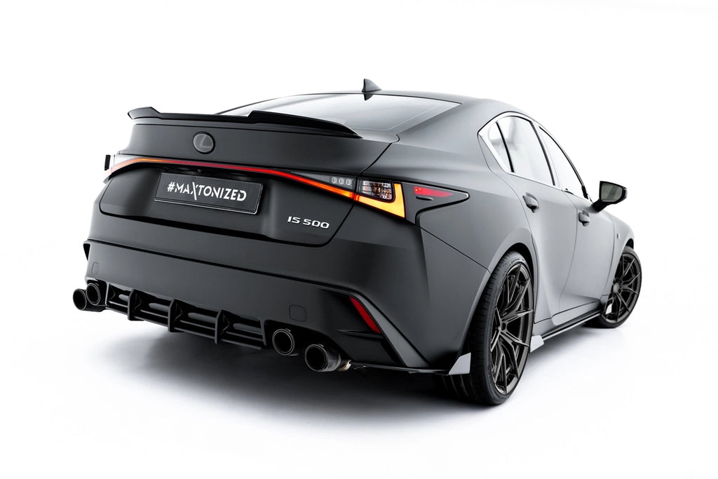 Street Pro bakre sidesplittere + klaffer Lexus IS 500 MK3 Facelift 2 (XE30)