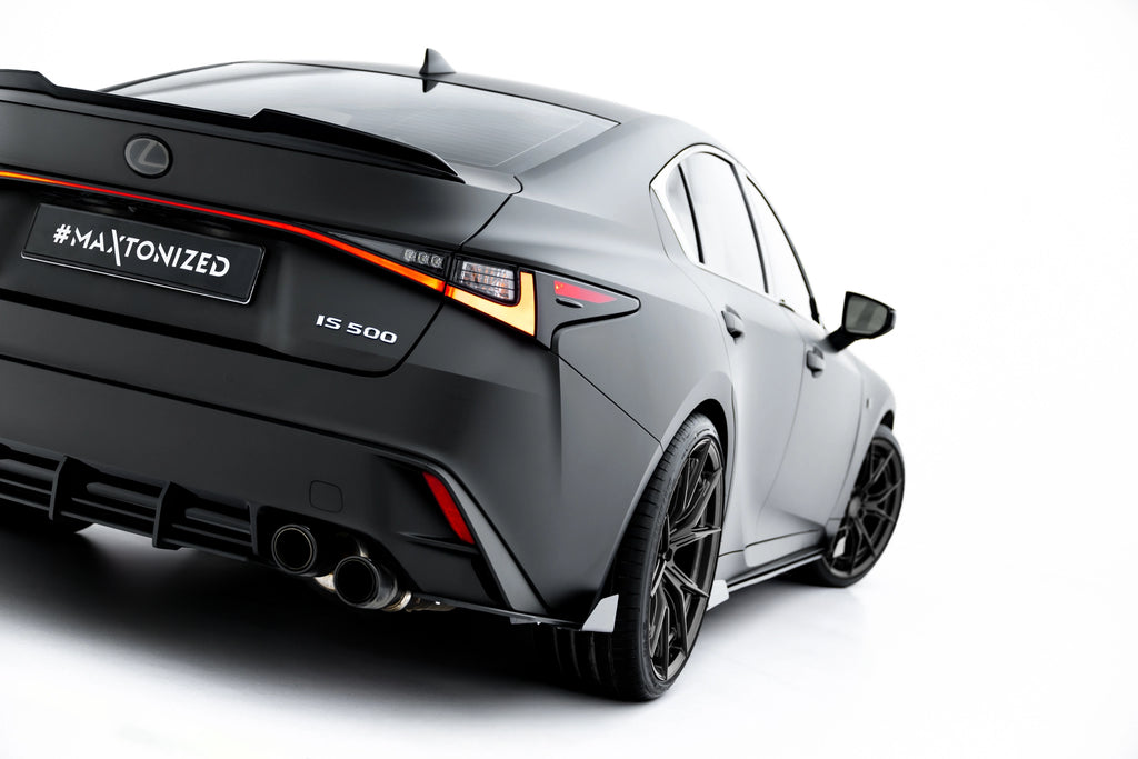 Street Pro bakre sidesplittere + klaffer Lexus IS 500 MK3 Facelift 2 (XE30)