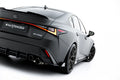 Street Pro bakre sidesplittere + klaffer Lexus IS 500 MK3 Facelift 2 (XE30)