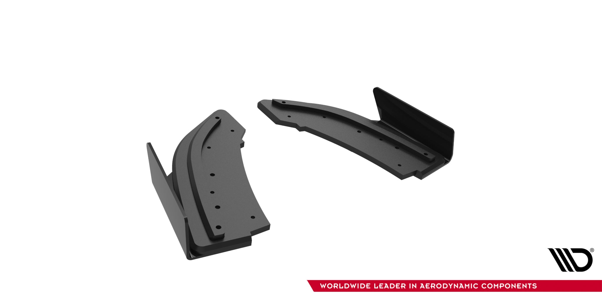 Street pro rear side splitters + flaps mazda 3 mps mk1 eu version