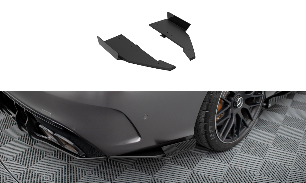 Street Pro TAKAISEKSI SIVUSTERIT + FLAMS MERCEDES-AMG C63 sitten / Estate W205 Facelift