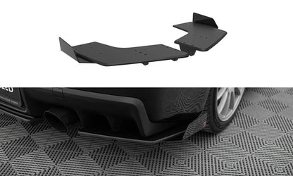 Street pro rear side splitters + flaps mitsubishi lancer evo x