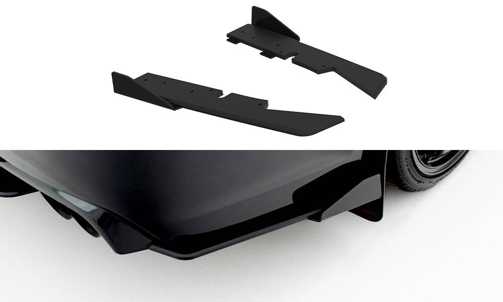 Street Pro TAKA -SIVUSTERIT + FLAPS Subaru Impreza WRX STI MK3 Facelift