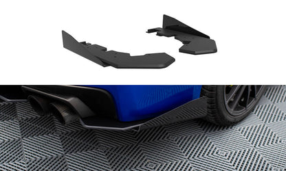 Street pro rear side splitters + flaps subaru wrx sti mk1