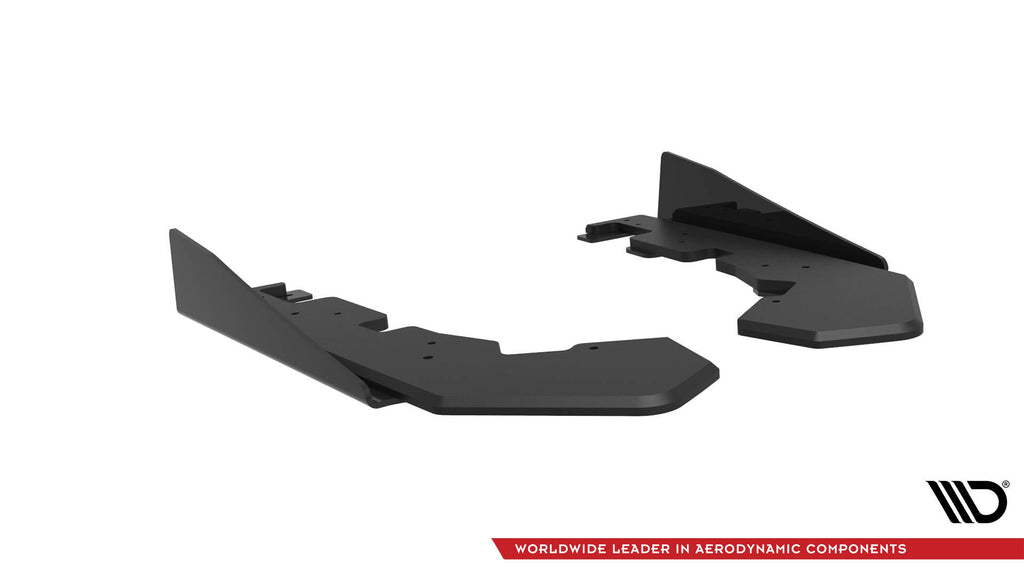 Street pro rear side splitters + flaps subaru wrx sti mk1