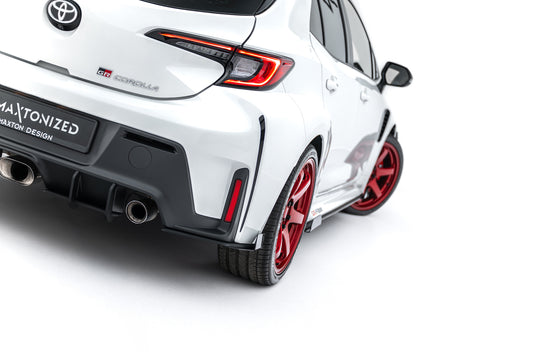 Street pro rear side splitters + flaps toyota gr corolla mk12
