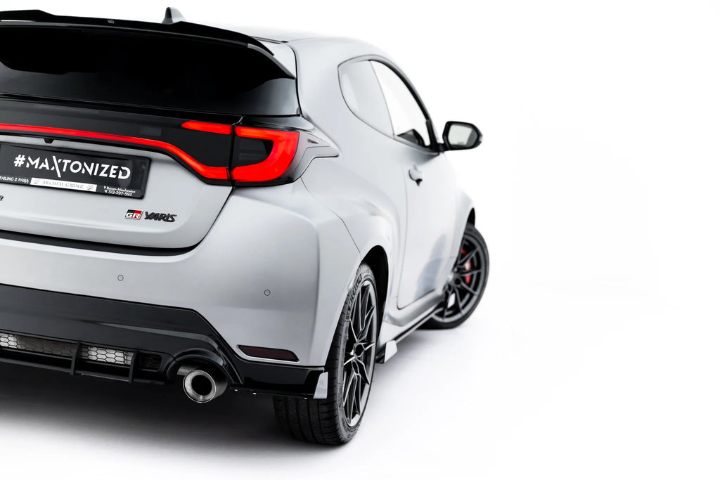 Street pro rear side splitters + flaps toyota gr yaris mk4 facelift
