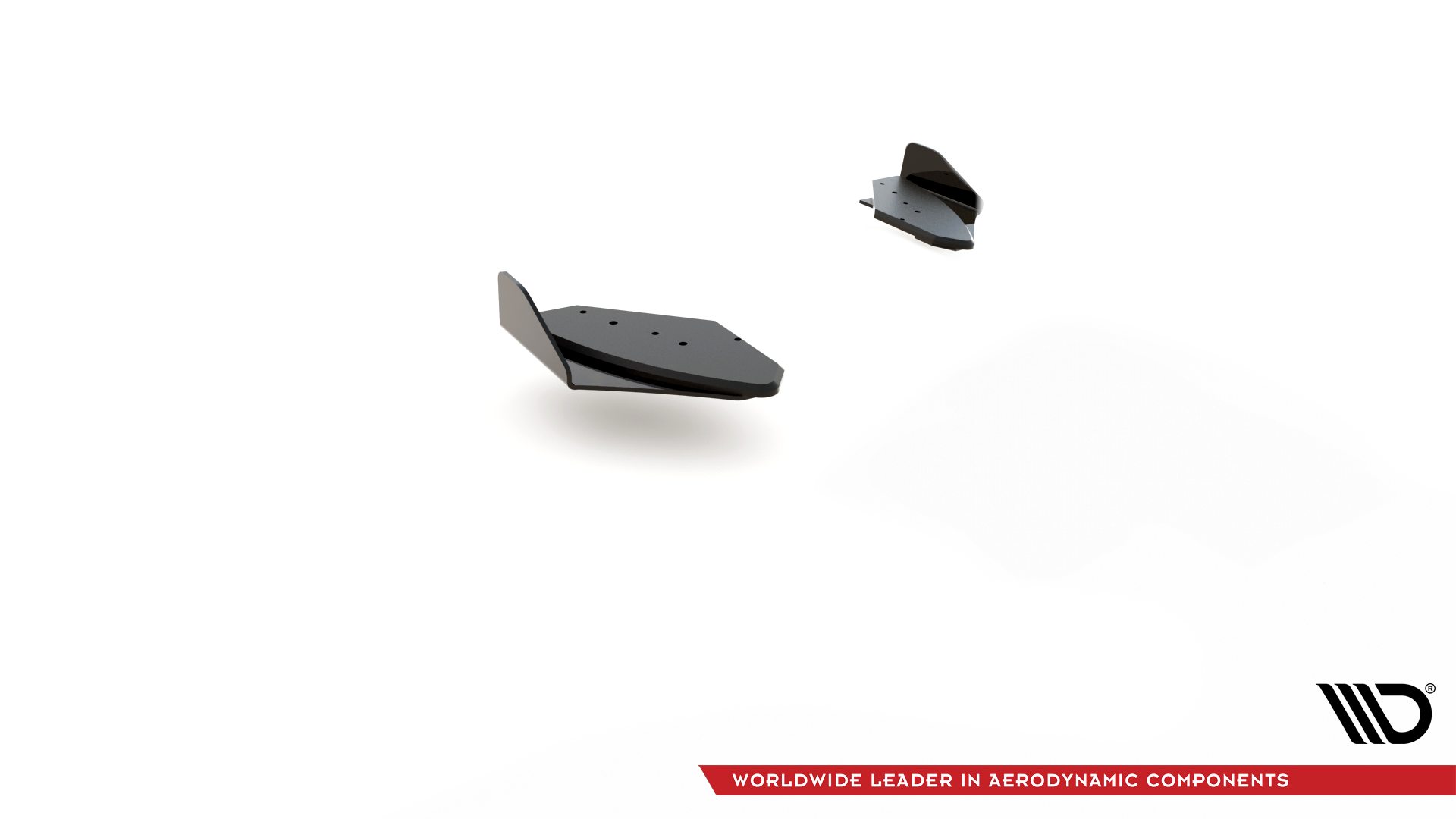 Street pro rear side splitters + flaps volkswagen golf gti mk6