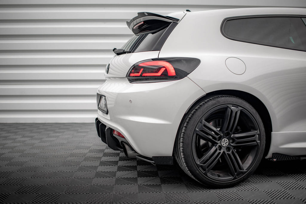 Street pro rear side splitters + flaps volkswagen scirocco r mk3