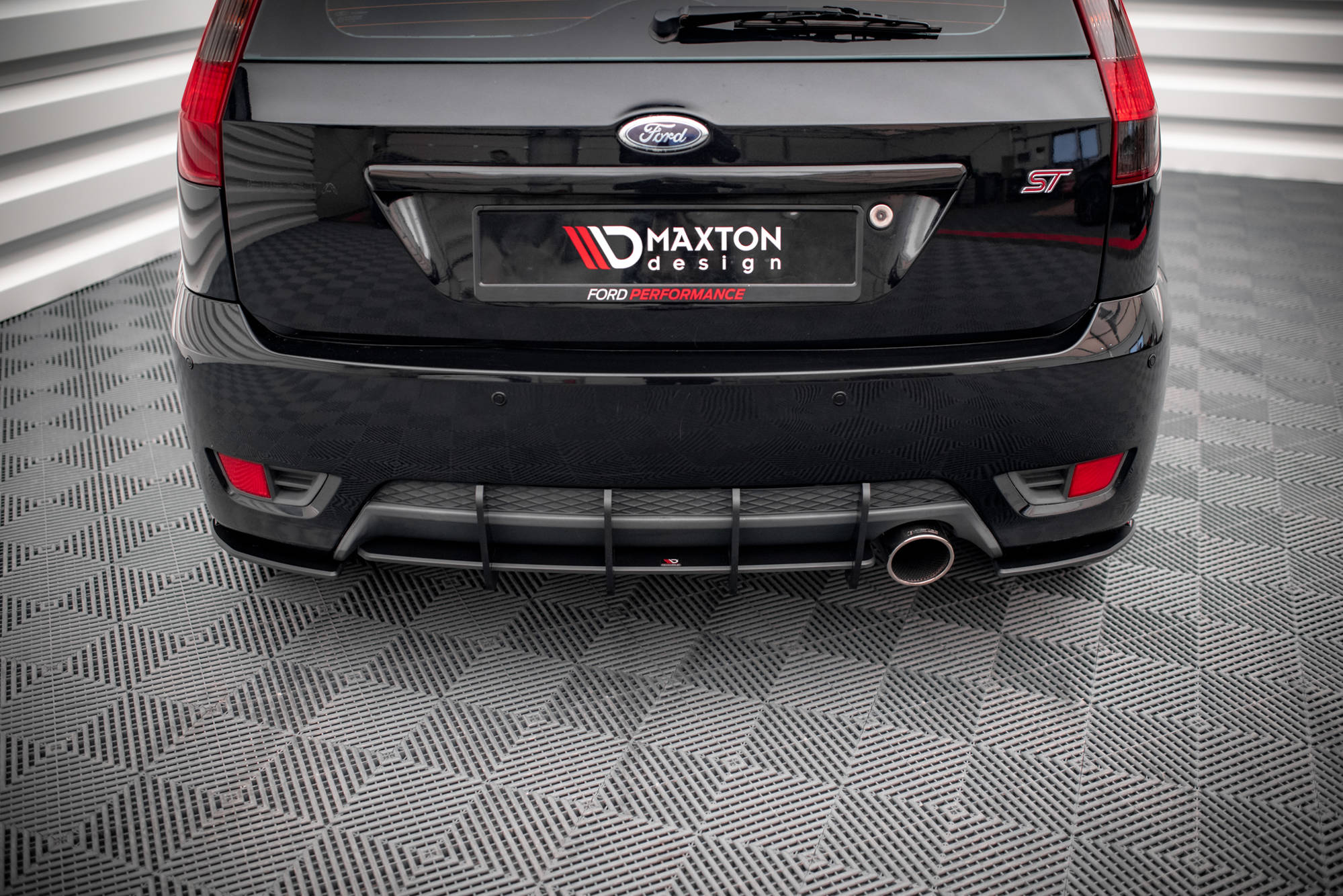 Street pro rear side splitters ford fiesta st mk6