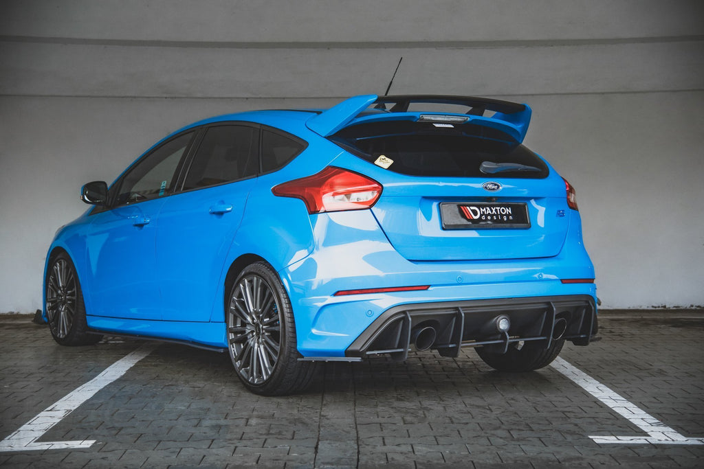 Street pro rear side splitters ford focus rs mk3