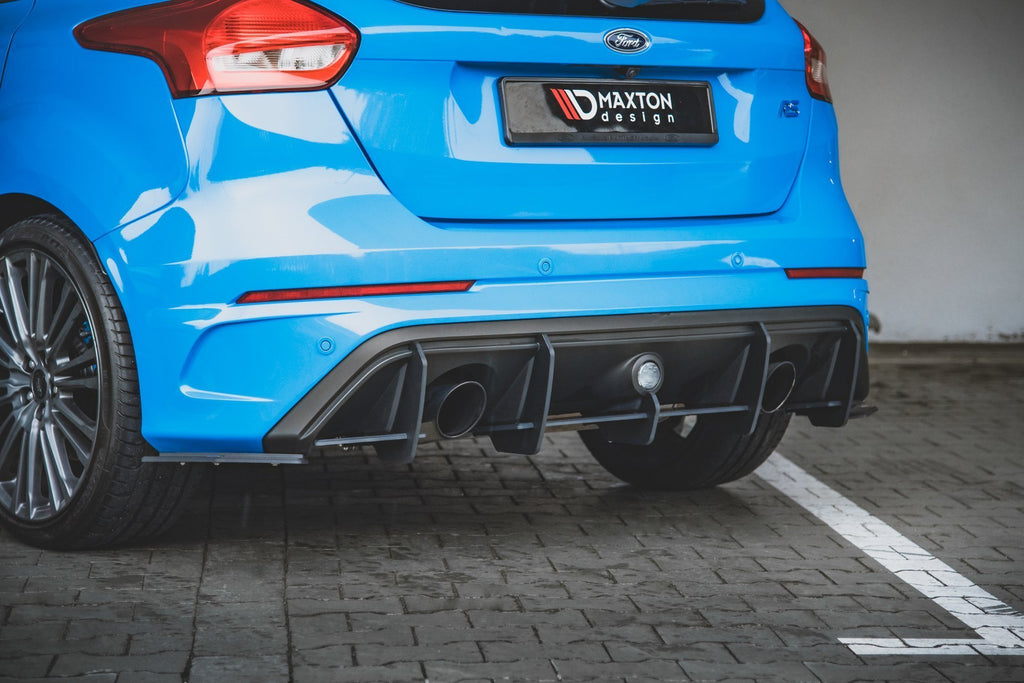 Street pro rear side splitters ford focus rs mk3