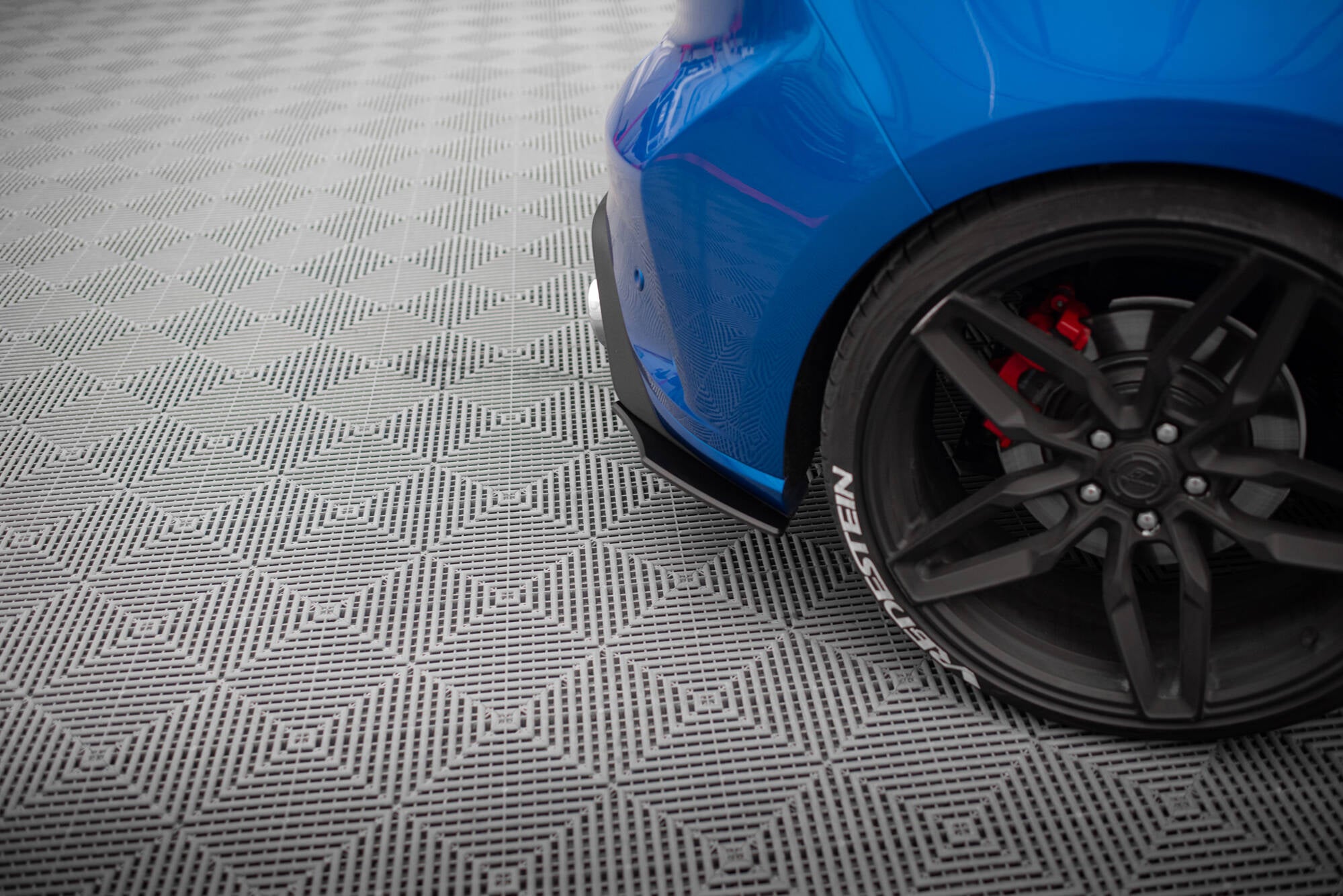 Street pro rear side splitters ford focus st mk4