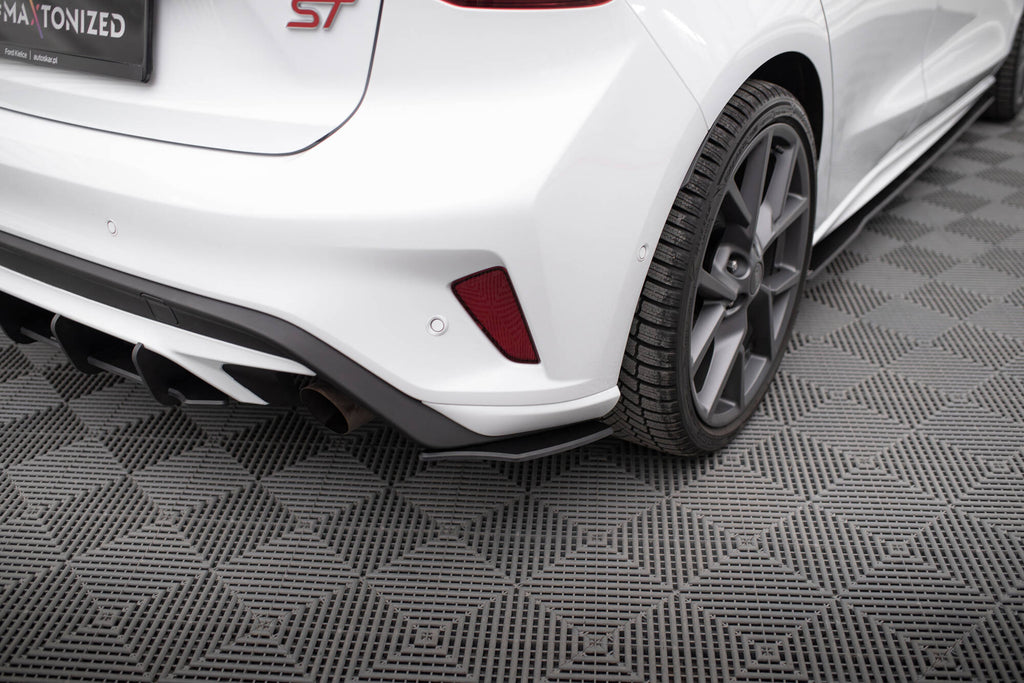 Street pro rear side splitters ford focus st mk4