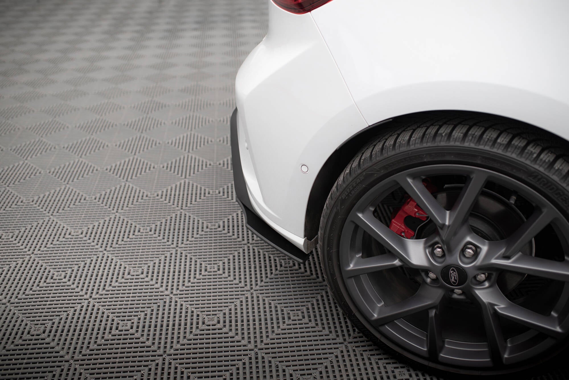 Street pro rear side splitters ford focus st mk4