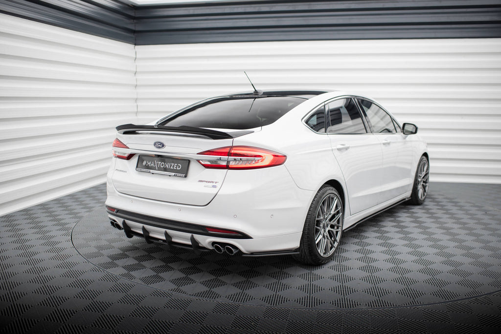 Street Pro Rear Side Splitters Ford Mondeo Sport MK5 Facelift / Fusion Sport MK2 Facelift