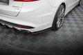 Street pro rear side splitters ford mondeo sport mk5 facelift / fusion sport mk2 facelift