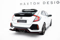 Street pro rear side splitters honda civic sport mk 10