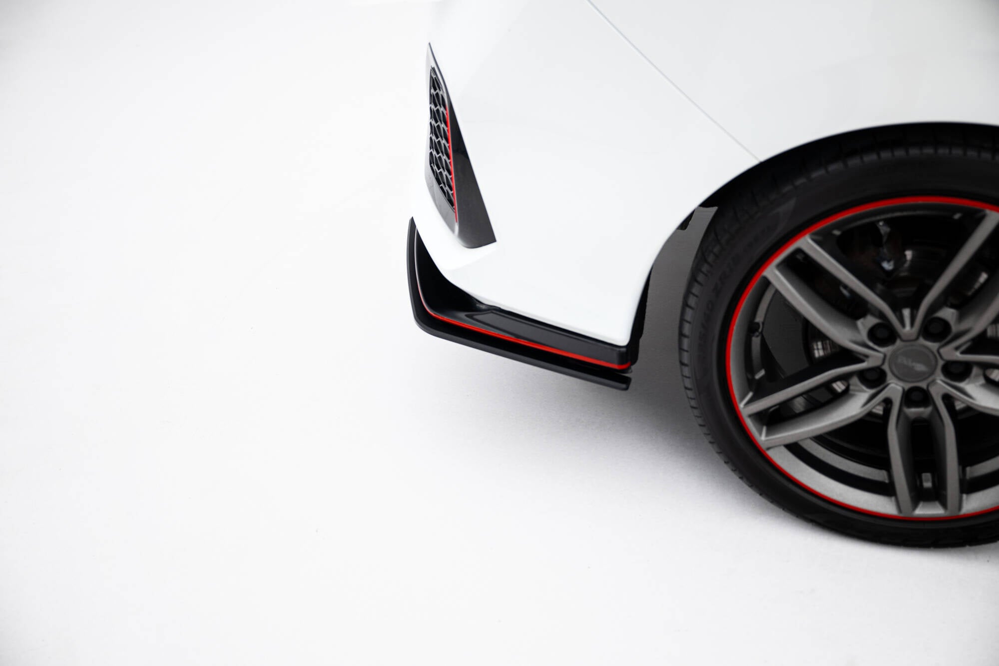 Street pro rear side splitters honda civic sport mk 10