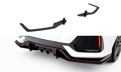 Street pro rear side splitters honda civic sport mk 10