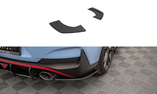 Street pro rear side splitters hyundai i30 n fastback mk3 facelift
