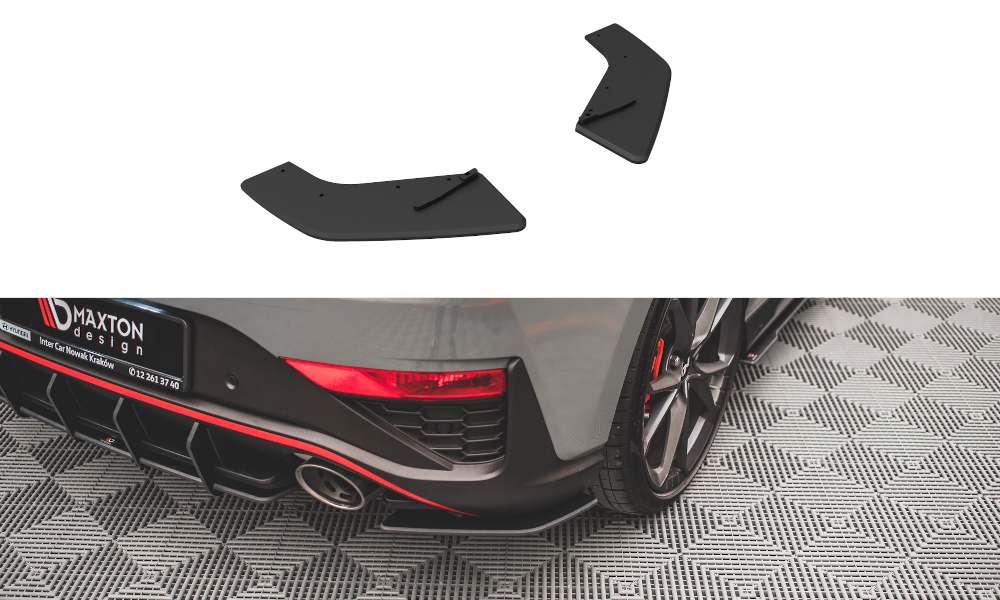 Street Pro bageste side splitters Hyundai i30 N Hatchback Mk3 ansigtsløftning