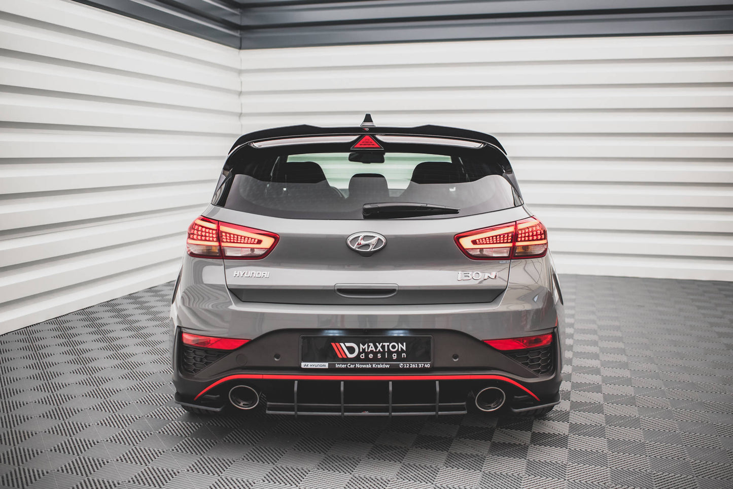 Street pro rear side splitters hyundai i30 n hatchback mk3 facelift