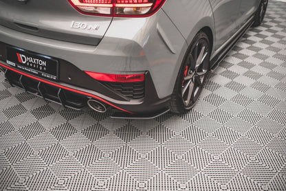 Street pro rear side splitters hyundai i30 n hatchback mk3 facelift