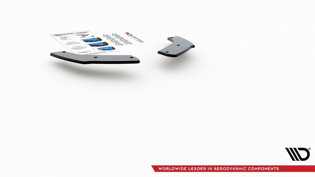 Street pro rear side splitters hyundai i30 n mk3 hatchback