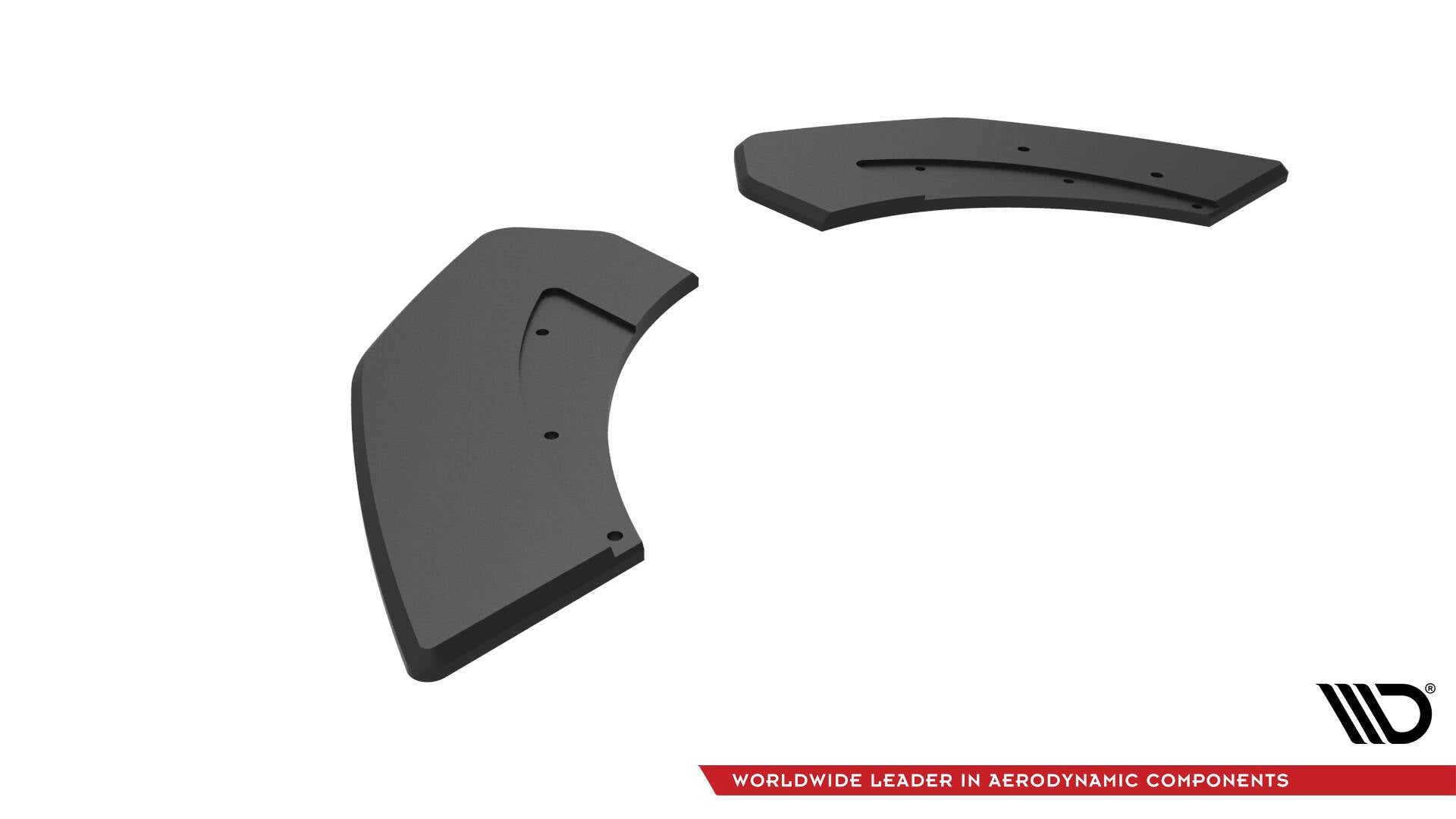 Street pro rear side splitters  hyundai veloster n mk2