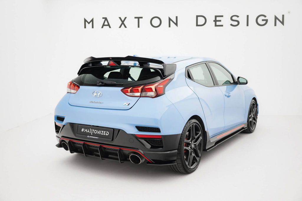 Street pro rear side splitters  hyundai veloster n mk2