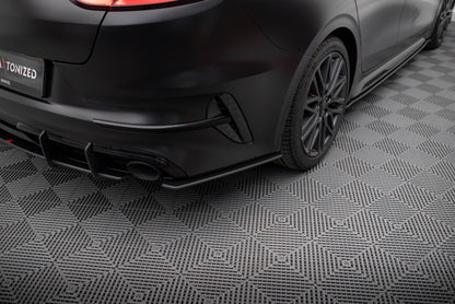 Street pro rear side splitters kia proceed gt mk1 facelift