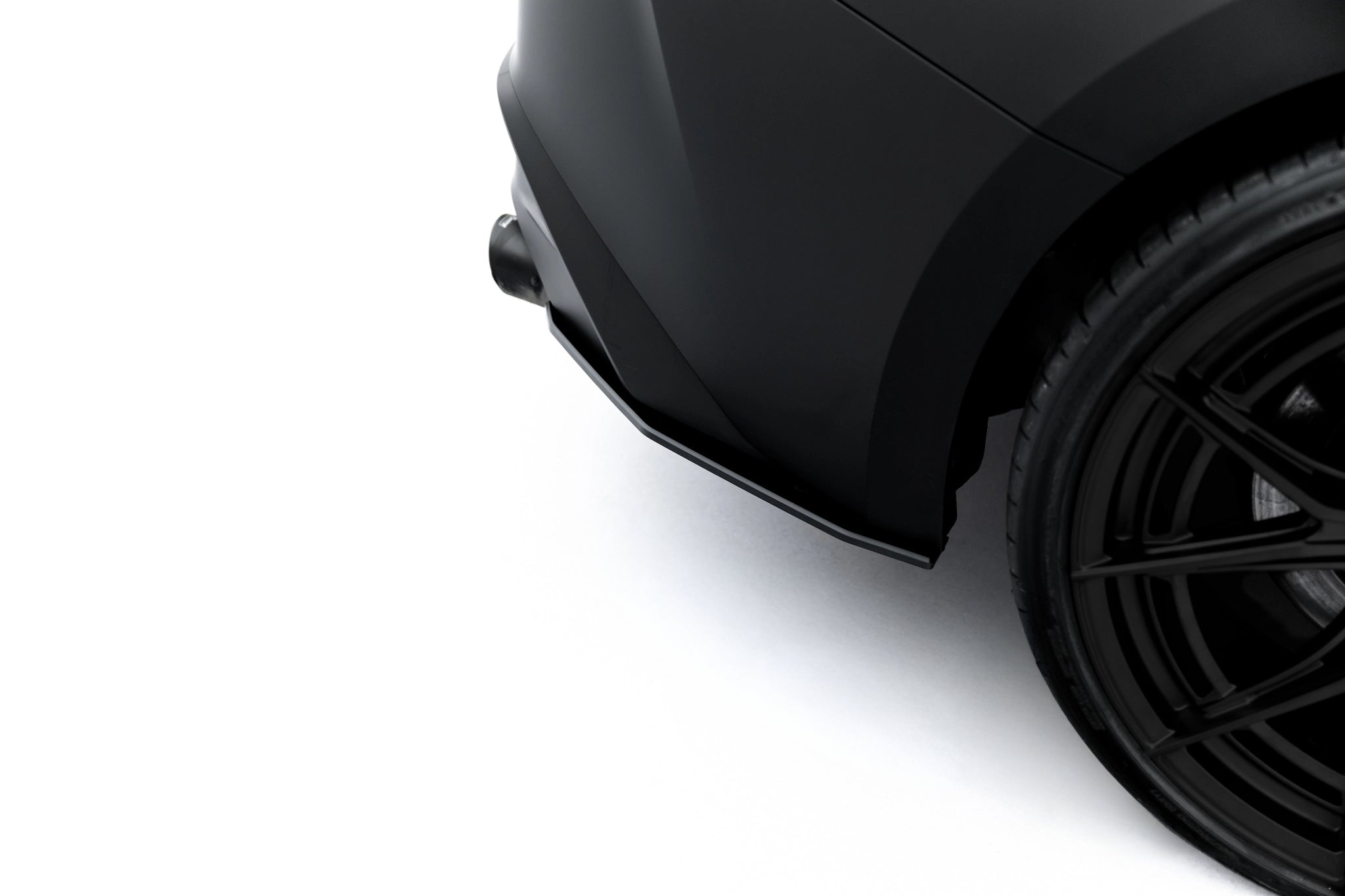 Street pro rear side splitters lexus is 500 mk3 facelift 2 (xe30)