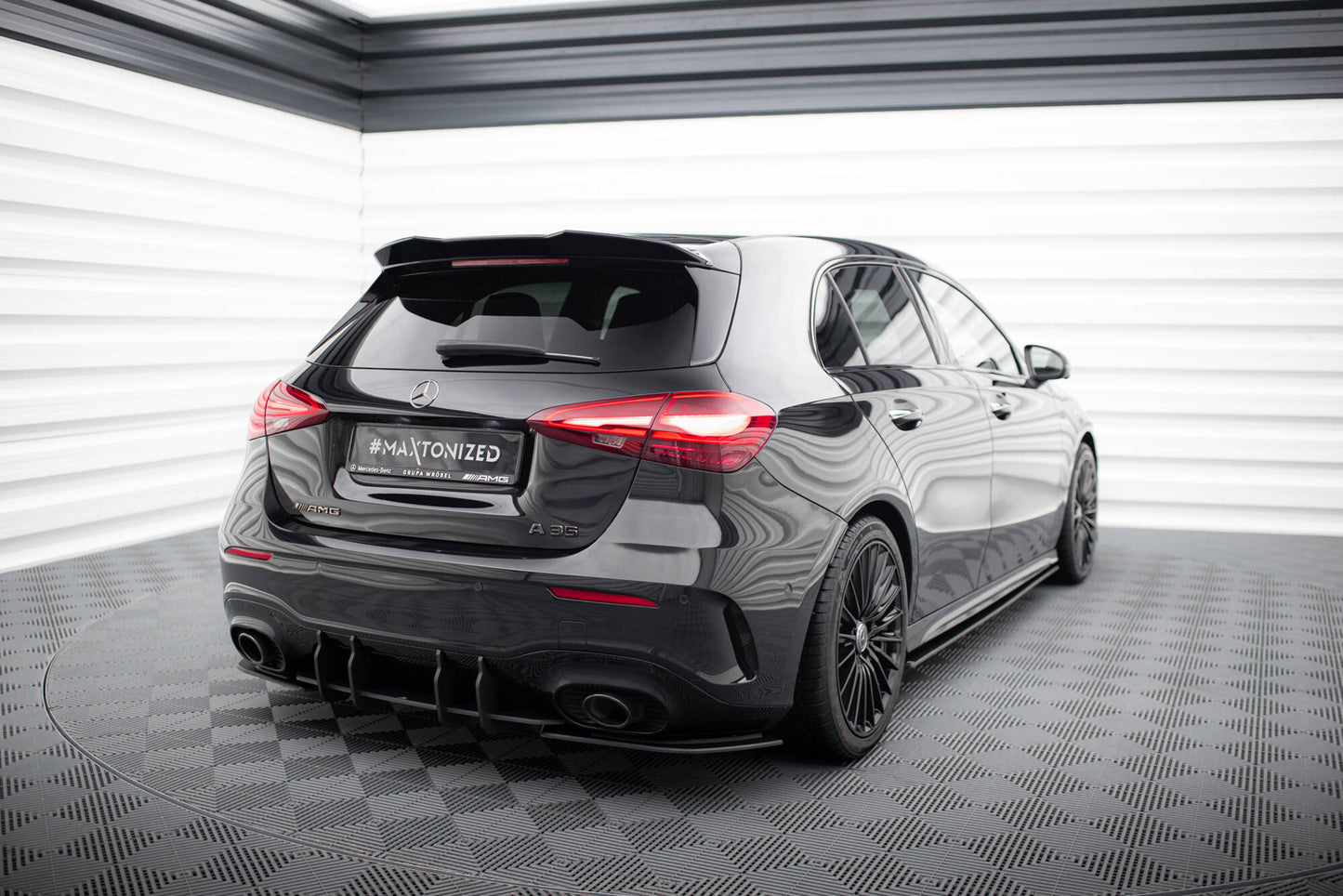 Street Pro bagside Splitters Mercedes-AMG A35 Hatchback W177