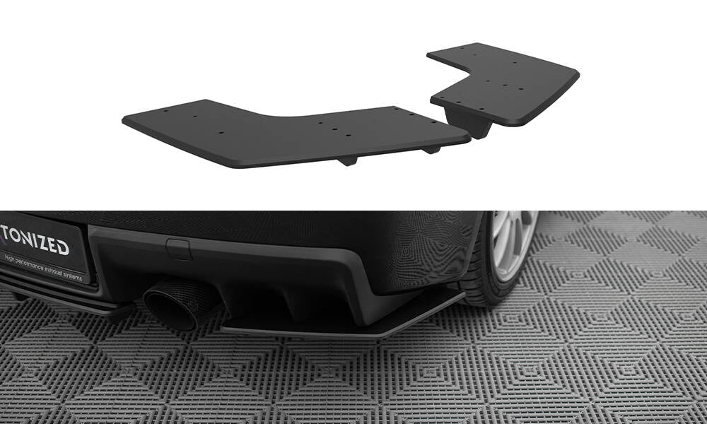 Street pro rear side splitters  mitsubishi lancer evo x