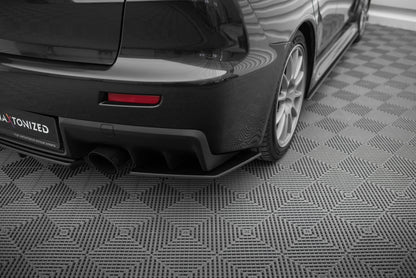 Street pro rear side splitters  mitsubishi lancer evo x