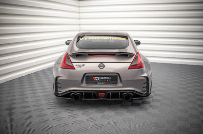 Street pro rear side splitters nissan 370z nismo facelift