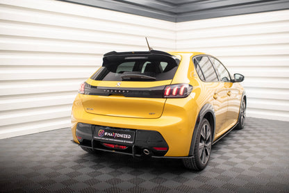 Street pro rear side splitters peugeot 208 gt mk2